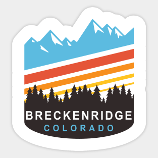 Breckenridge Colorado Sticker